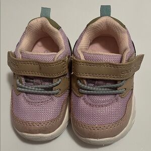 Carter's Lilac and Tan Toddler Sneakers